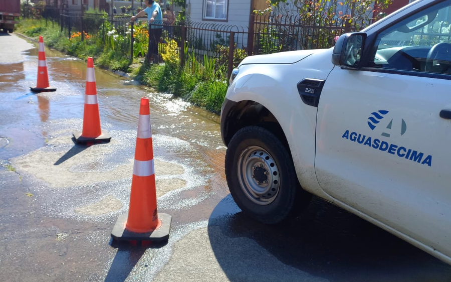 Rotura de matriz afecta a 46 clientes en Gil de Castro